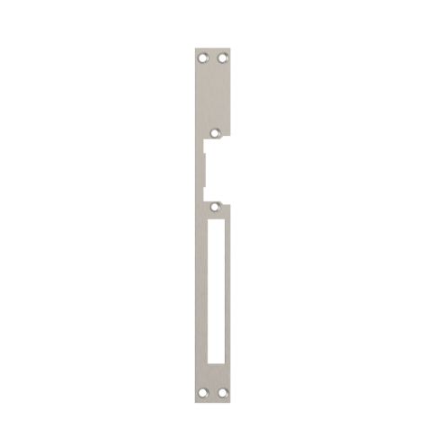 Voorplaat lang (L05) inox (250x25mm) standaard serie 2, 3 en 5 