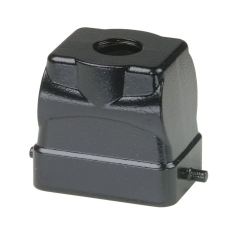 Doorvoerbehuizing BHT6 56 mm hoog, zwart