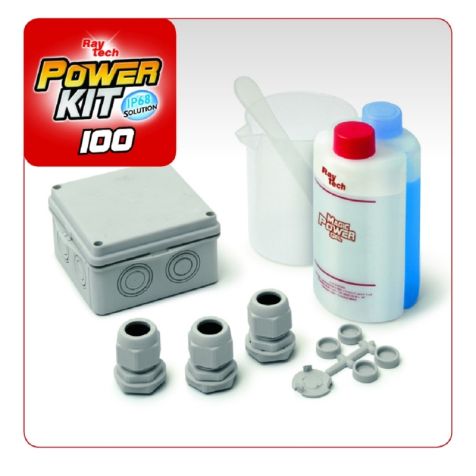 Power Kit 100 boîte 100mm x 100mm x 50mm (longueur, largeur, hauteur)