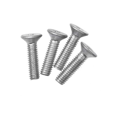 K45 Lot de 4 vis de fixation en acier inoxydable