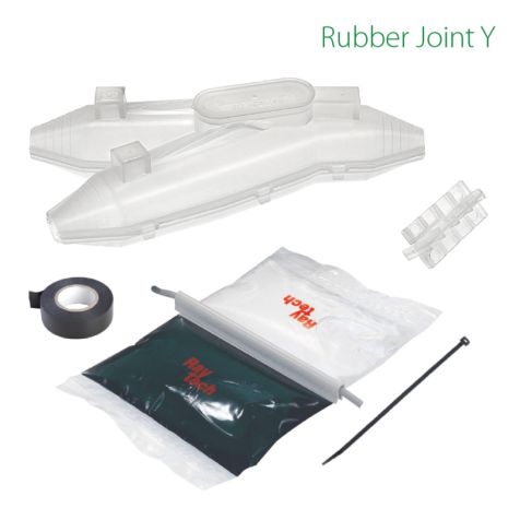 Rubber Joint Y-240 afgetakte koppeling met 2-componentenrubber - kabels 0,6/1 kV