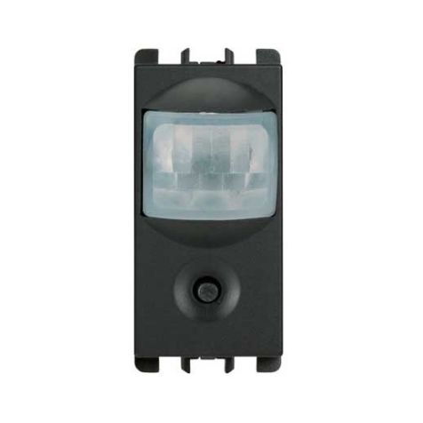 Détecteur de présence  , NO relais contact 6A - 230V, 1 mod., anthracite