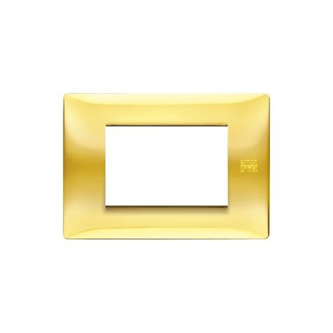 Flexa plaque technopolymère 3 mod. brillante dorée