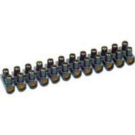 Lusterklem 12 Polig 16mm²- 80ºC zwart