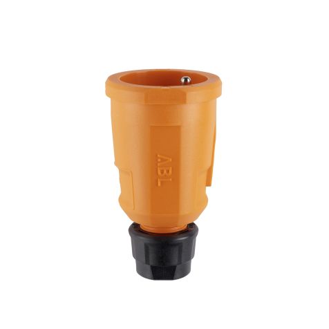 Hightech koppelstekker, Elamide, oranje, IP20
