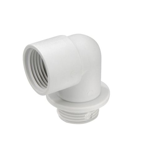 EWI90 12 Adapter 90 Polyamide RAL7035 M12