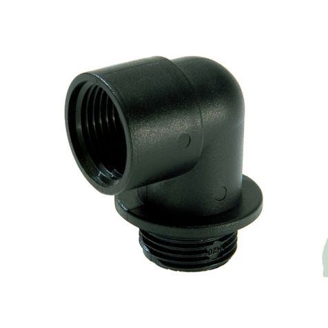 EWI90 25 0 Adapter 90 Polyamide RAL9005M25