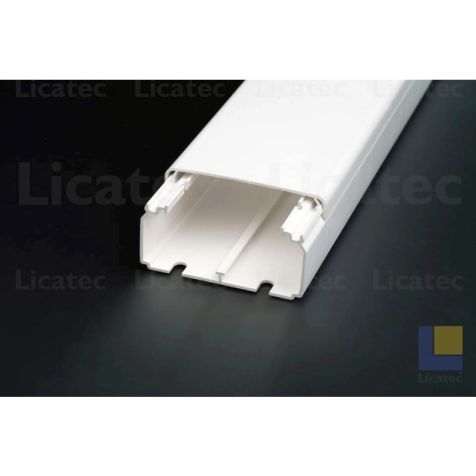 Installatiekanaal CK 80x40mm RAL9010 L:2000mm 