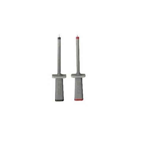 Sonde grijs - zwart 4mm