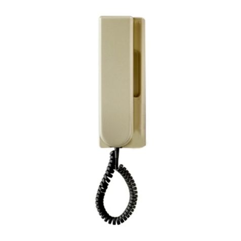 4+N Parlophone analogue 1 boutons blanc