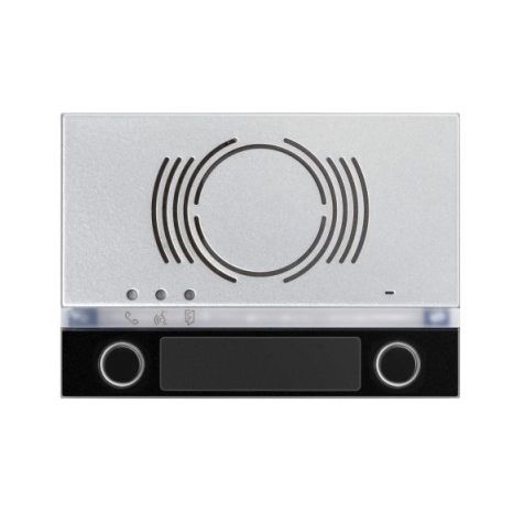 Alpha front mod. audio 2 dk zwart