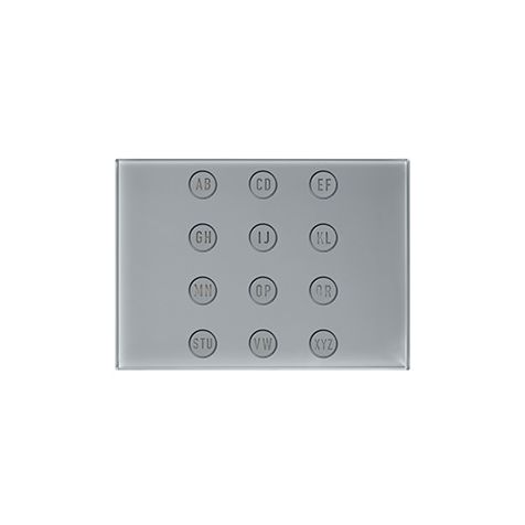 Alpha alfabetisch codeklavier