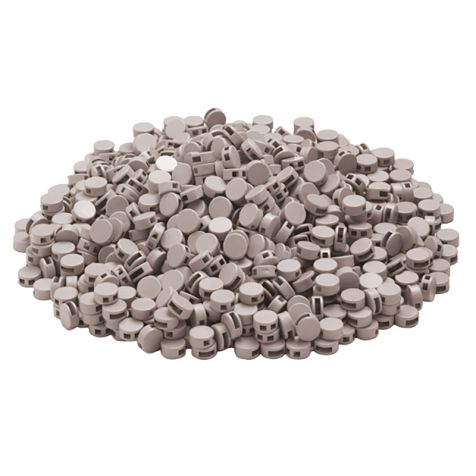Plombs en plastique 9 mm gris