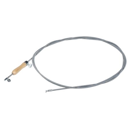 Buisreinigingsas, asdiameter 7 mm, klauwdiameter 17 mm, maat 5 m