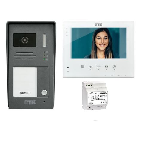 2fils Kit vidéophone uni familiale moniteur 7"