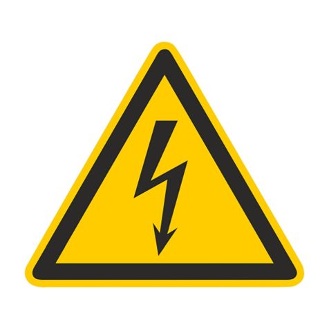 Waarschuwingssymbool voor Elektrische Spanning