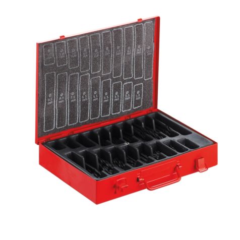 HSS-Spiraalboor Assortiment, 170-delig in metalen box