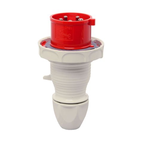 CEE FICHE 32A 4P 380V IP67 CO
