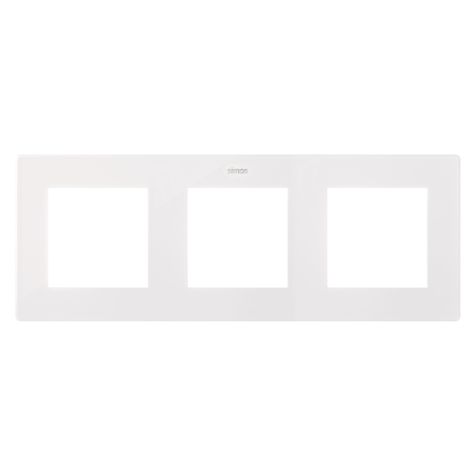 S24 Drievoudige afdekplaat, kleur: wit