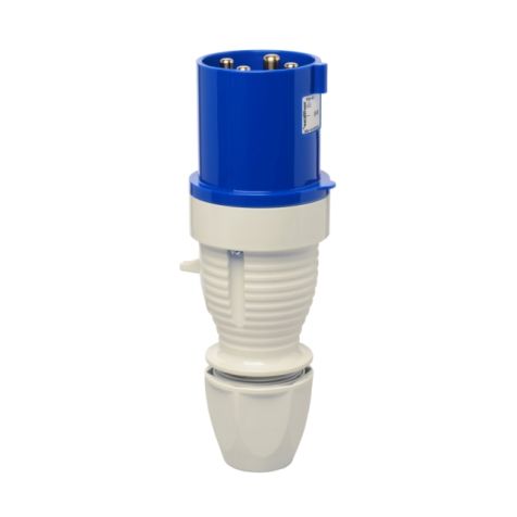 CEE Stekker 63A 4P 230V 9h IP44