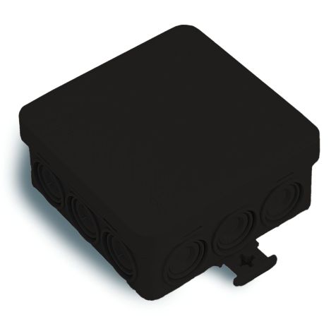 MiniBox Boîte De Dérivation 85x85x39mm noir IP55