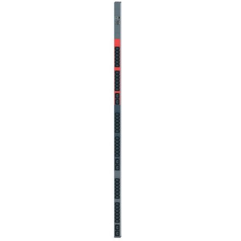 ALU 1HE 36x C13 6x Stopcontacten Monitor TCP/IP met kabel 3m CEE16A 3 phase (SHUKO)