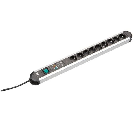 PRIMO 9x Schuko protection contre les surtensions 1x interrupteur 1,75 m