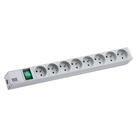 19" 1HE 8x UTE 1x interrupteur avec câble