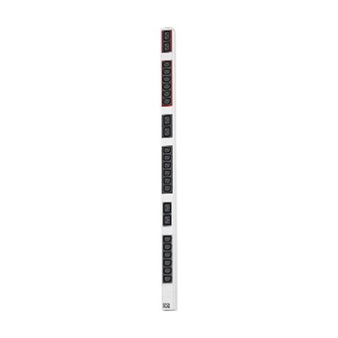 ALU 1HE 18x IEC C13 6x C19 3x phasé avec câble