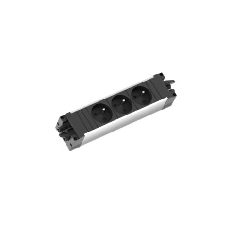 STEP BASE powerstrip 3 modulen 3x UTE GST18i3