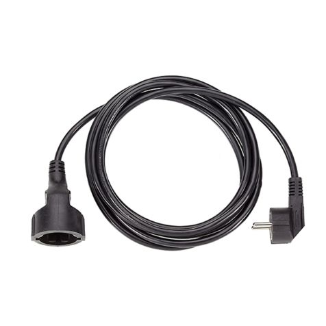 Cordon rallonge H05VV-F 3G1,5mm², 10m, Noir