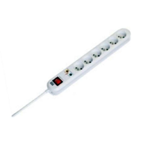 SELLY 6x UTE 45° met kabel H05VV 3G1,5mm², 3m wit