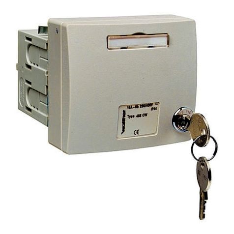 MONDO Inbouwstopcontact 32A 5P 380V Chann