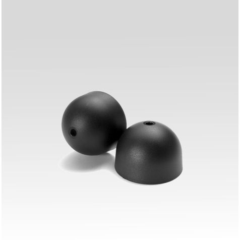Paviljoen afgerond 62x65mm wit