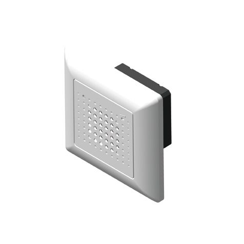 Chime 120ws Gong 8-12 V AC / DC (0,280 A), 83 dB (A), Blanc