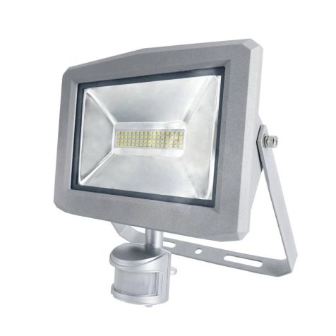 CHIP-LED-buitenschijnwerper 50W, 4250lm, 2m kabel, IP44 + bewegingsmelder