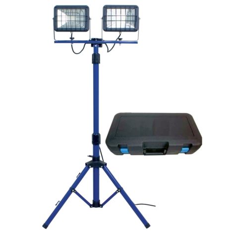Projecteur Led CHIP-LED 2x30W sur trépied (SMD) 2300Lm 4000K avec Boitier