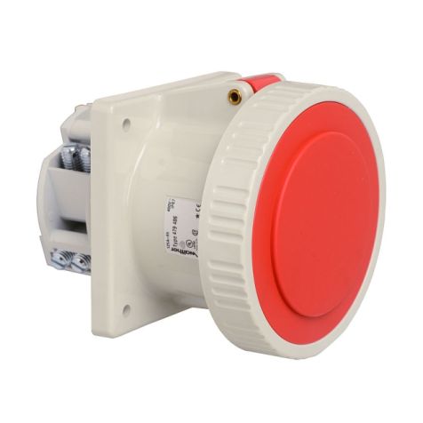 Inbouwdoos recht 125A 4P 110V 4h IP67