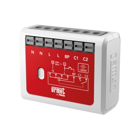 MTR1300E-UP -  Getemporiseerde relais 1300W inbouw Zigbee met steekklemmen
