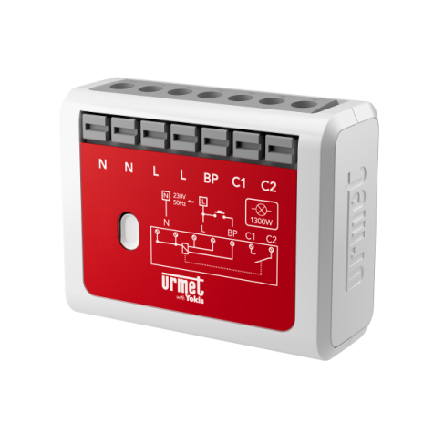 MTR2000E-UP - Getemporiseerde relais 2000W inbouw Zigbee met steekklemmen