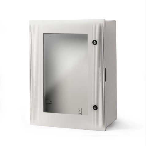 IP66 armoire murale en polyester XL avec porte transparente (700 x 530 x 250mm)