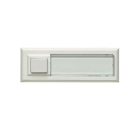 Combilux ETA 2132A opbouw drukknop met verlichte naamplaat (LED)