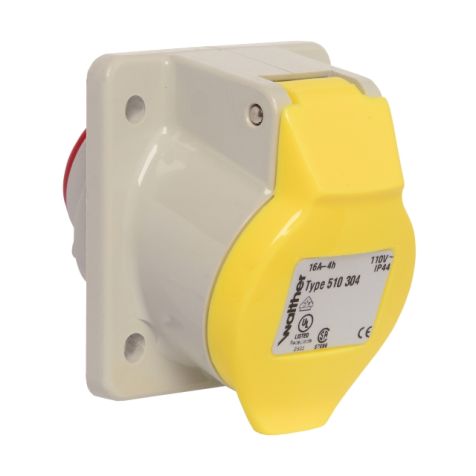 CEE Stopcontact schuin 16A 3P 110V