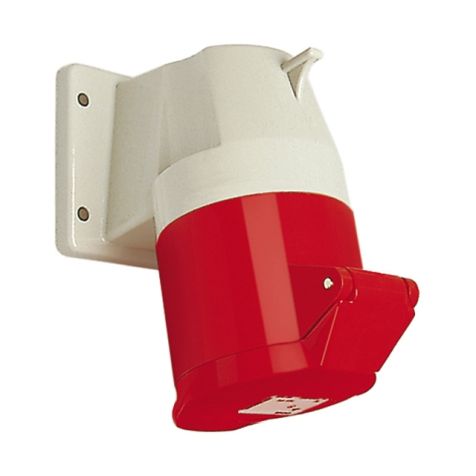 CEE Inbouwdoos schuin 1/2 32A 7P 380V