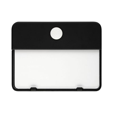 ETA 651 - Drukknop voor deurbel met naamplaat en LED verlichting, zwart