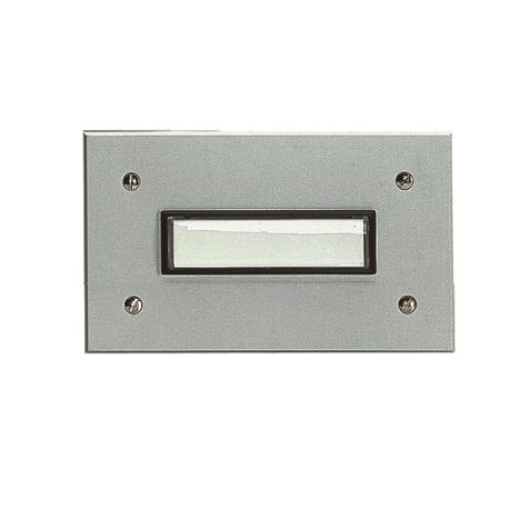 ETA 801 EV1 Deurbel 1 knop uit aluminium (geanodiseerd) EV1