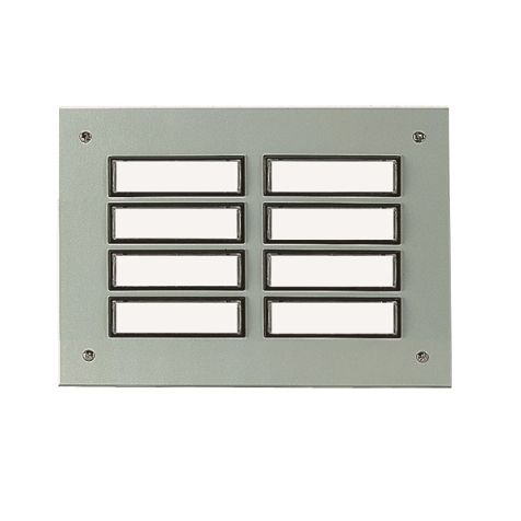 ETA 844 EV1 Deurbel 2x4 knoppen uit aluminium (geanodiseerd) EV1