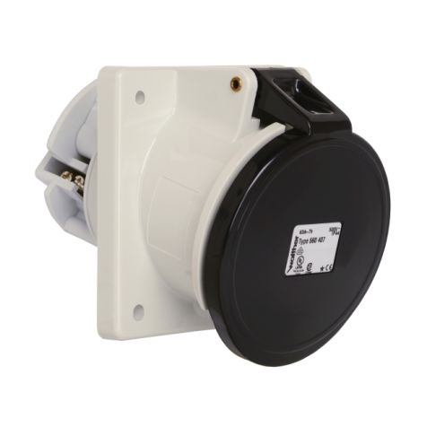 Inbouw Stopcontact schuin 4P 63A 50