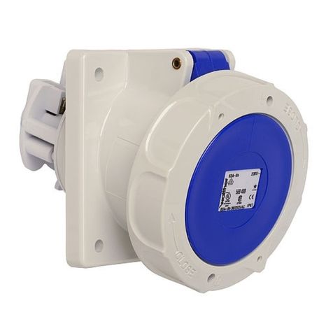 CEE Stopcontact schuin 63A 3P 220V