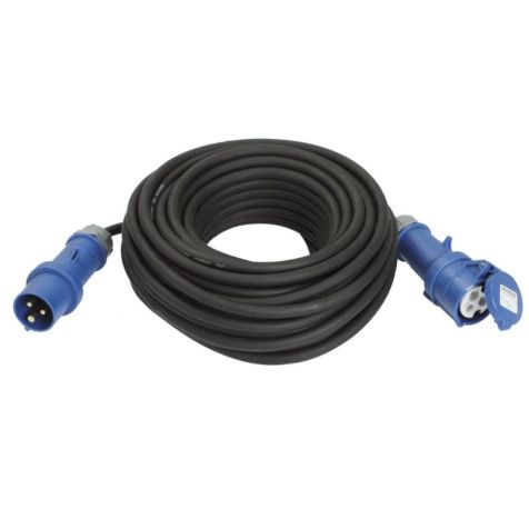 Camping Verlengsnoer 15m H07RN-F 3G2,5 met CEE-Stecker 250V